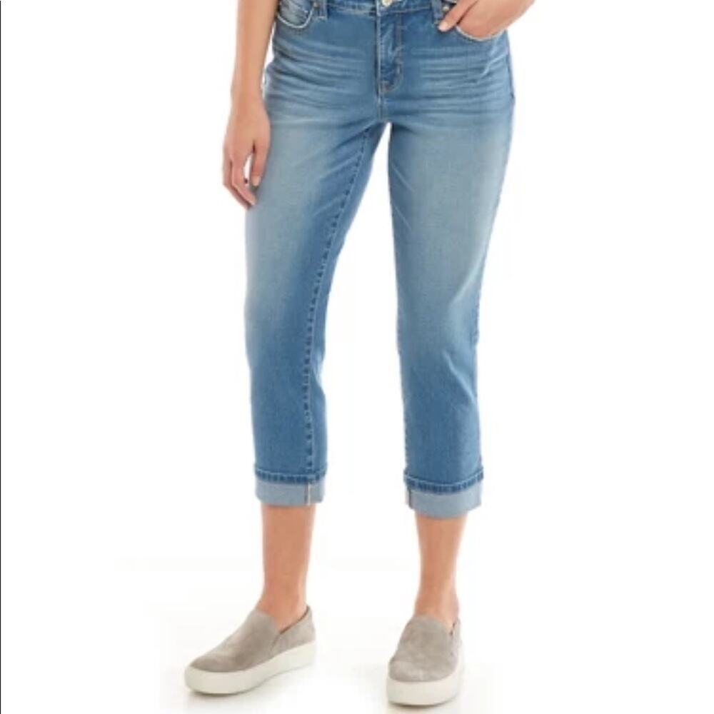 👉 New Direction Girlfriend Cuffed Jeans Size 12R